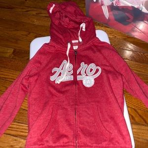 Aero Red Hoddie